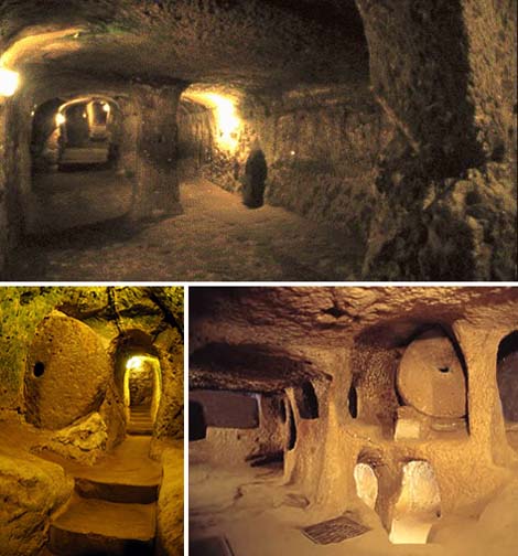 درینکویو شهر زیرزمینی زرتشتیان شگفت انگیز ترین کشف تاریخ آیین زرتشت مقصد توریستی جدید ترکیه